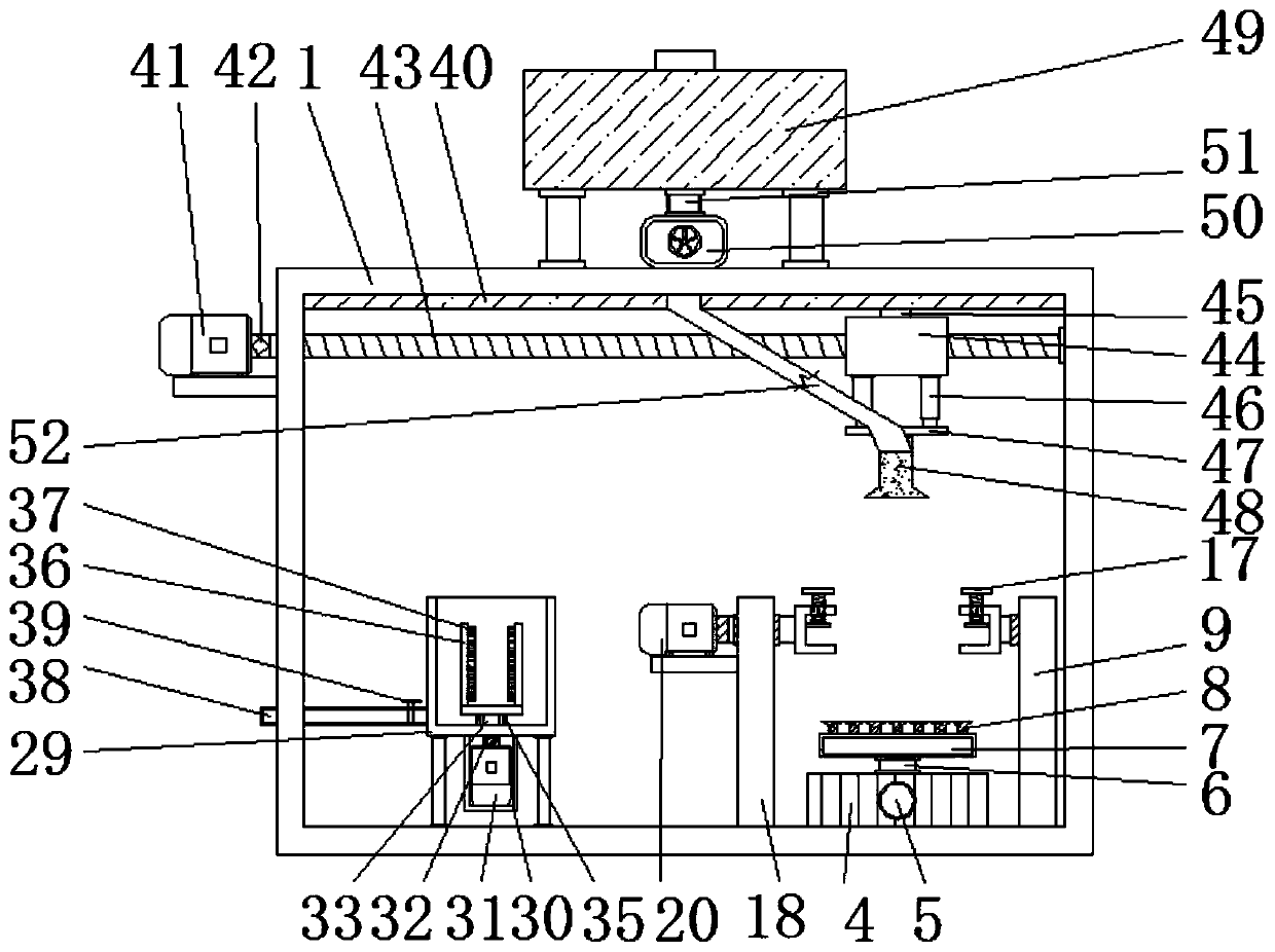 Coating device convenient for wet cleaning of paint on outer sides of spraying guns