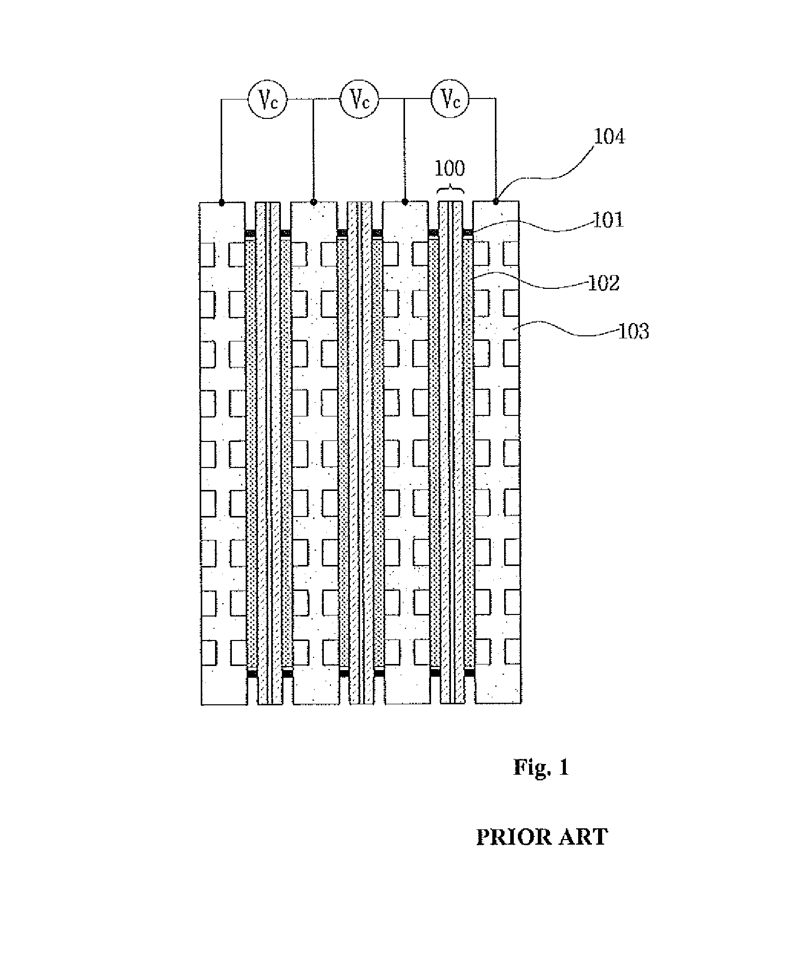 Membrane electrode assembly containing flexible printed circuit board formed on ion exchange membrane support film