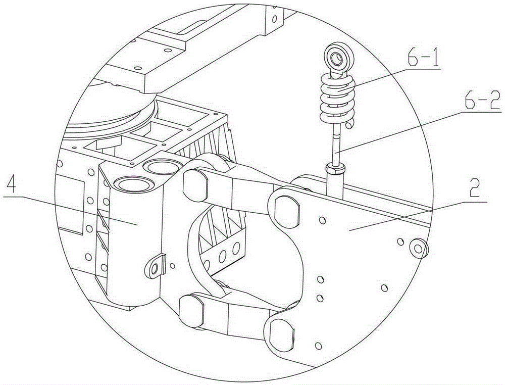 Anti-rolling device for maglev train