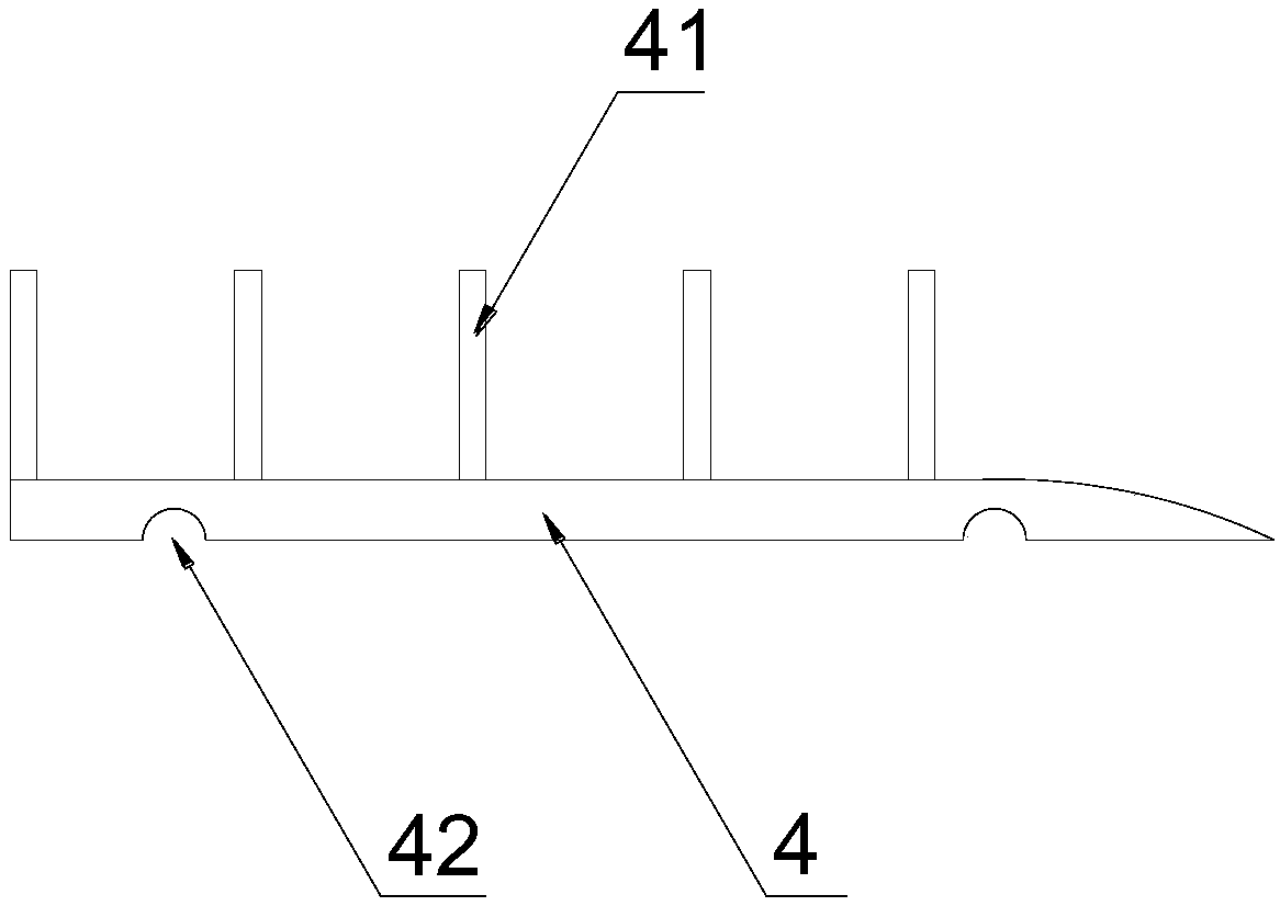 High-efficiency double-layer parking device