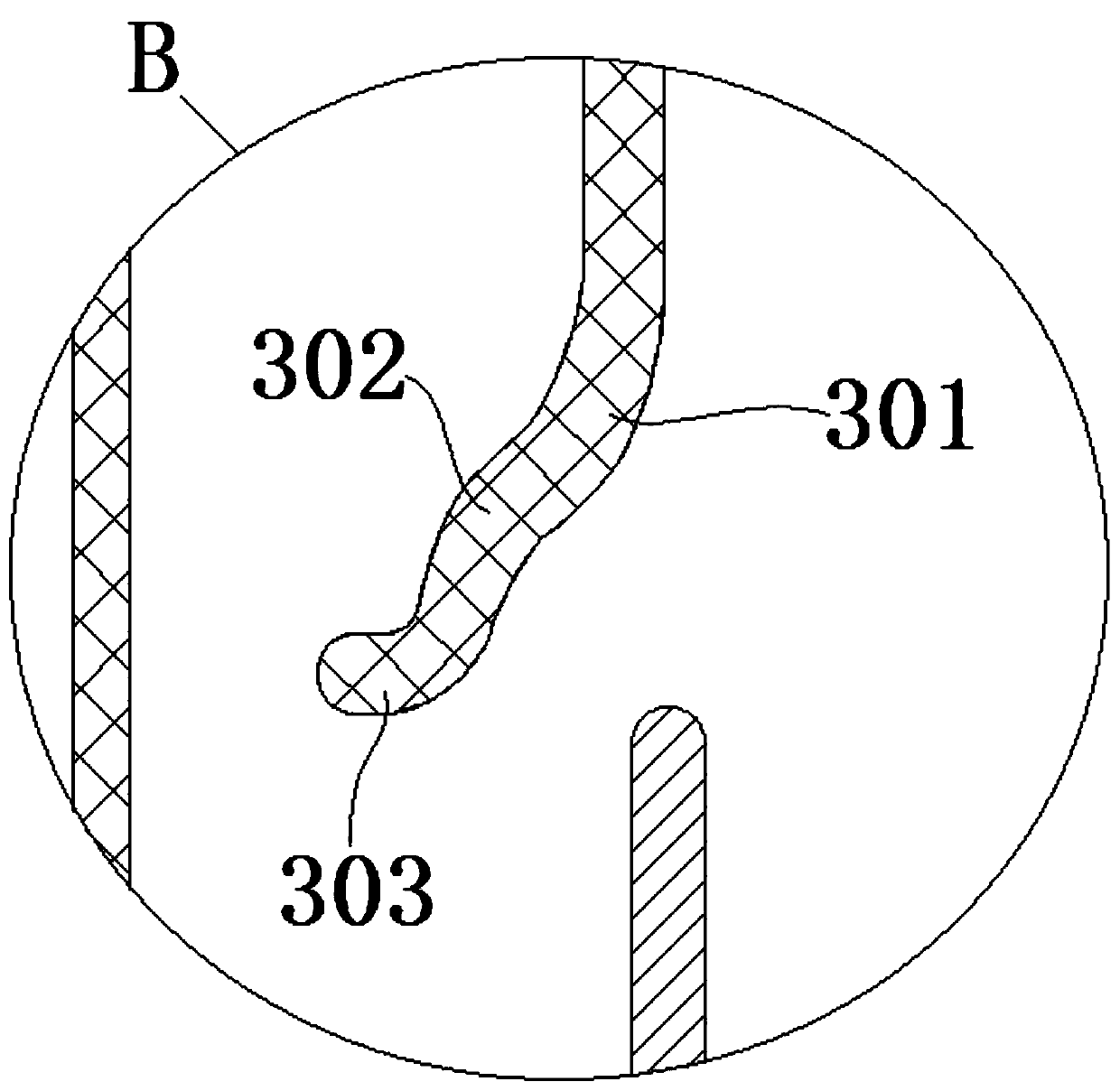 A lcd frame that prevents adjacent frames from bonding after hot pressing