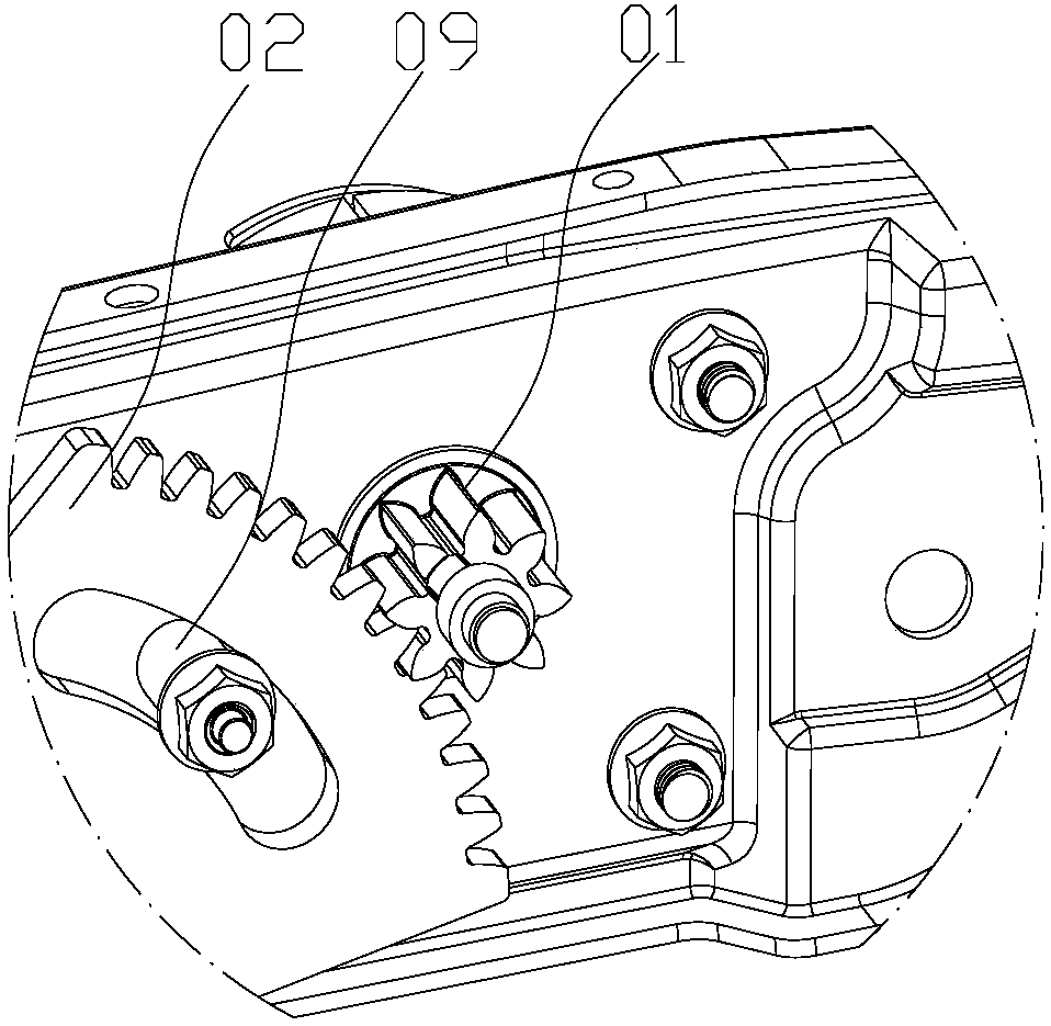 Seat height adjusting device and seat