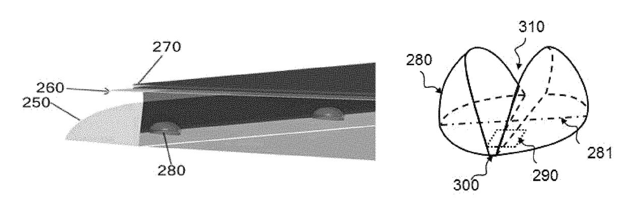 Air cavity LED backlight unit