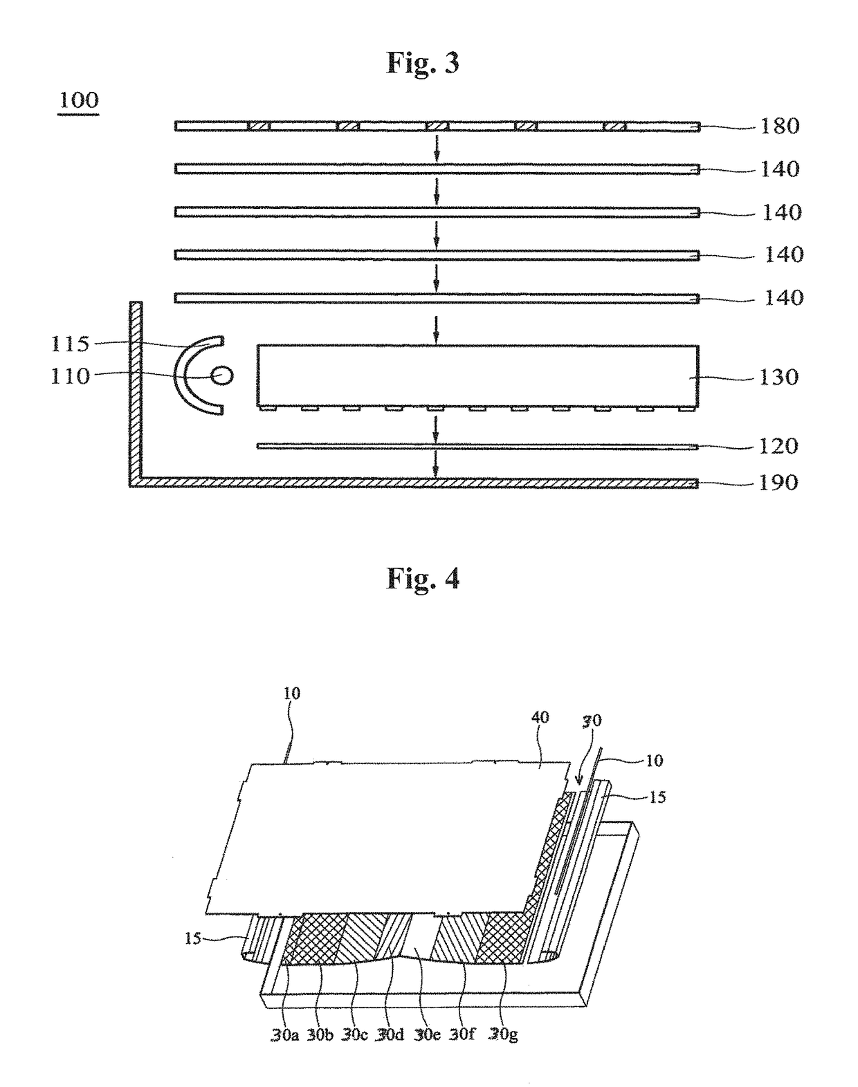 Air cavity LED backlight unit