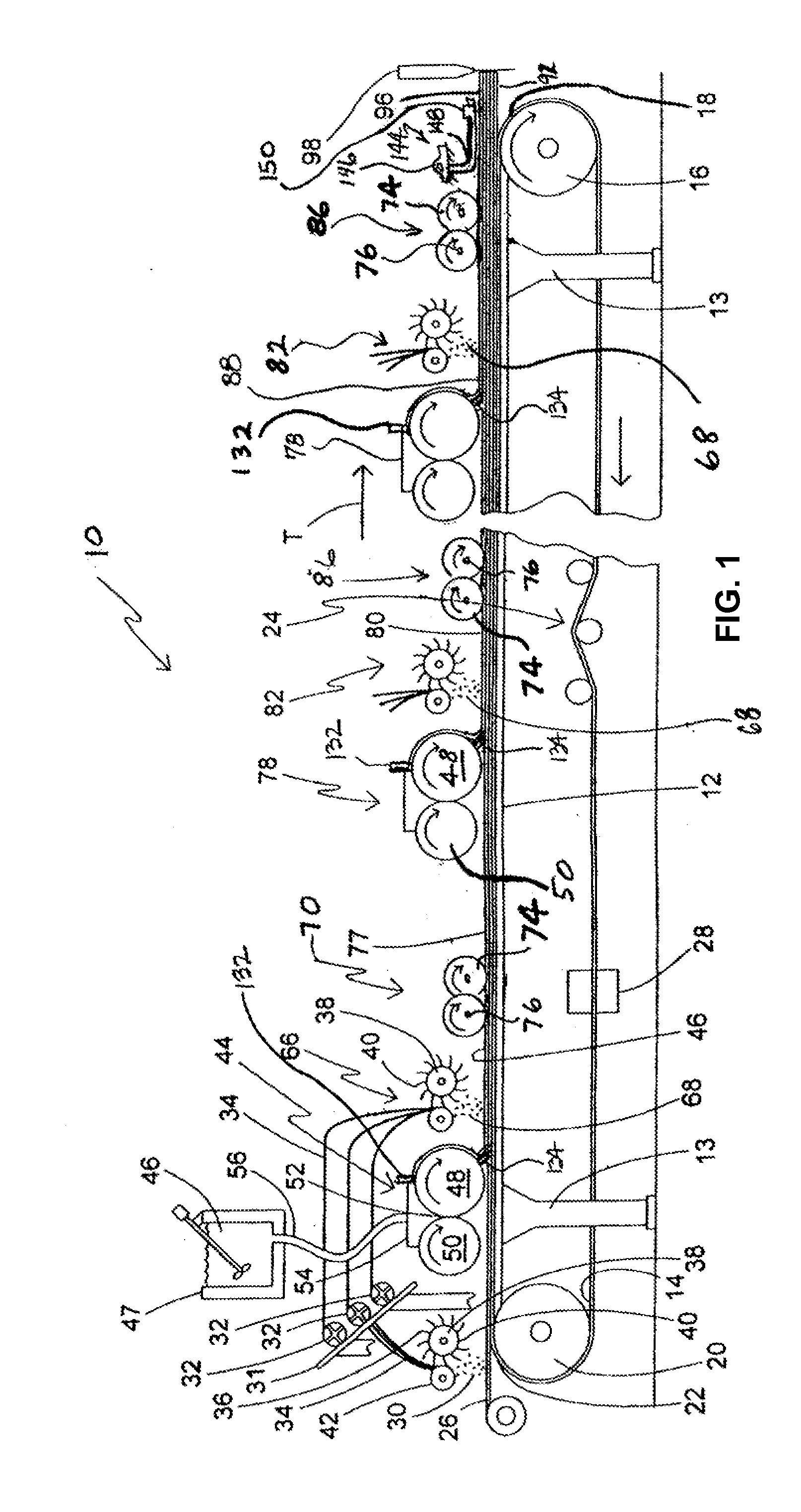 Method for wet mixing cementitious slurry for fiber-reinforced structural cement panels