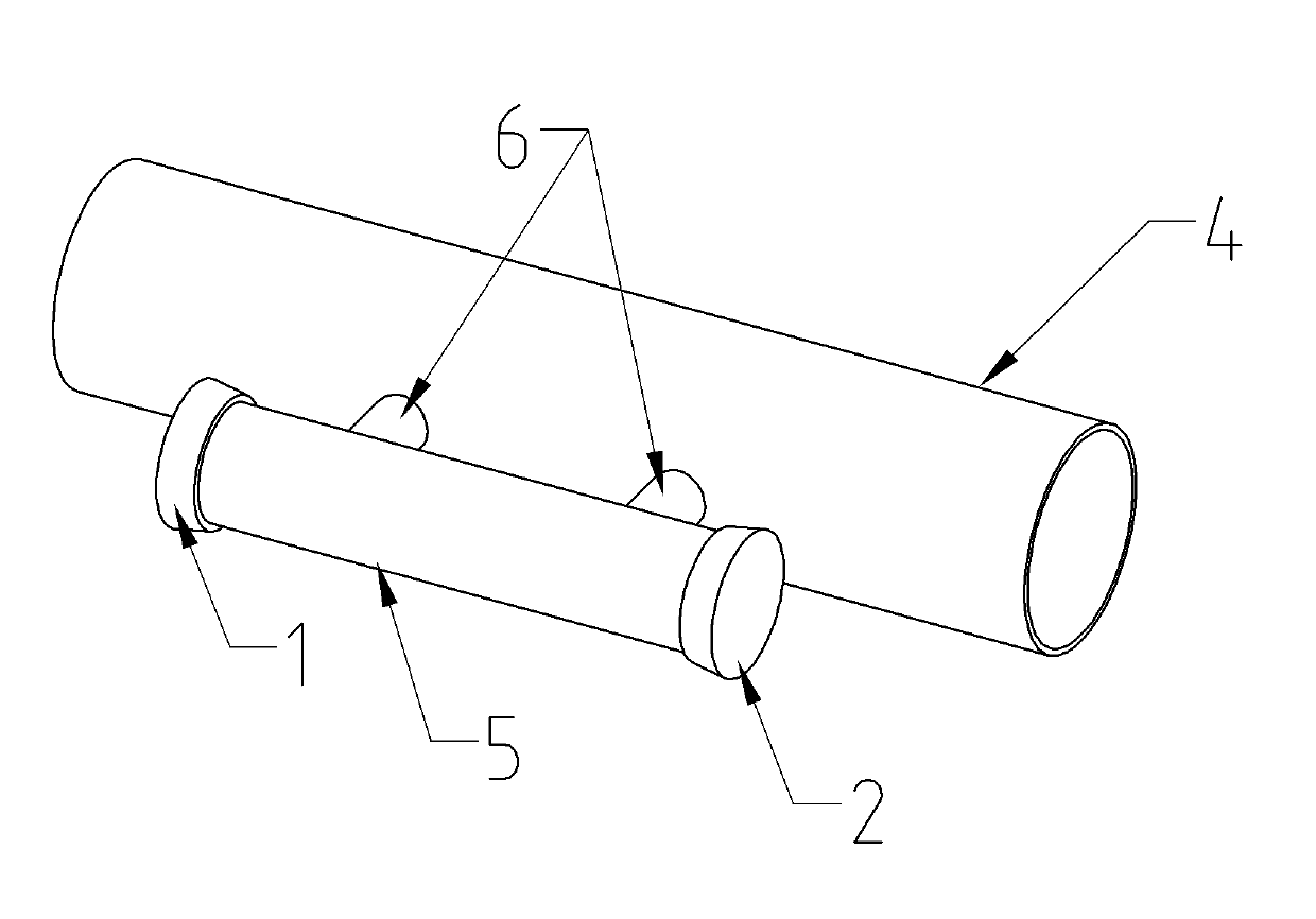 On-line detection method and apparatus of methane concentration