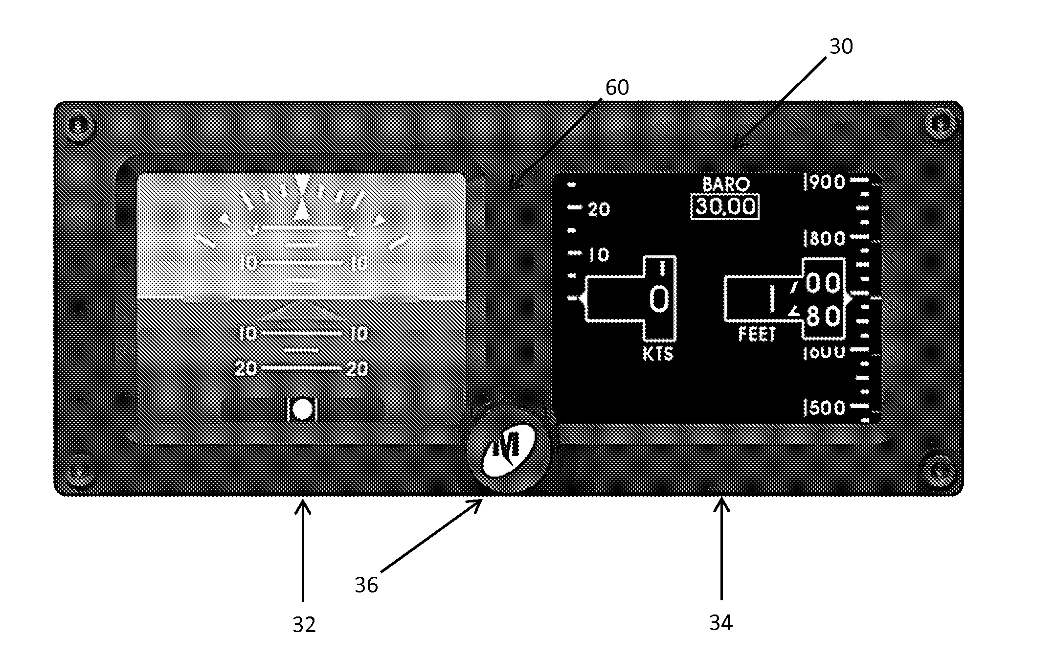 Aircraft instrumentation module