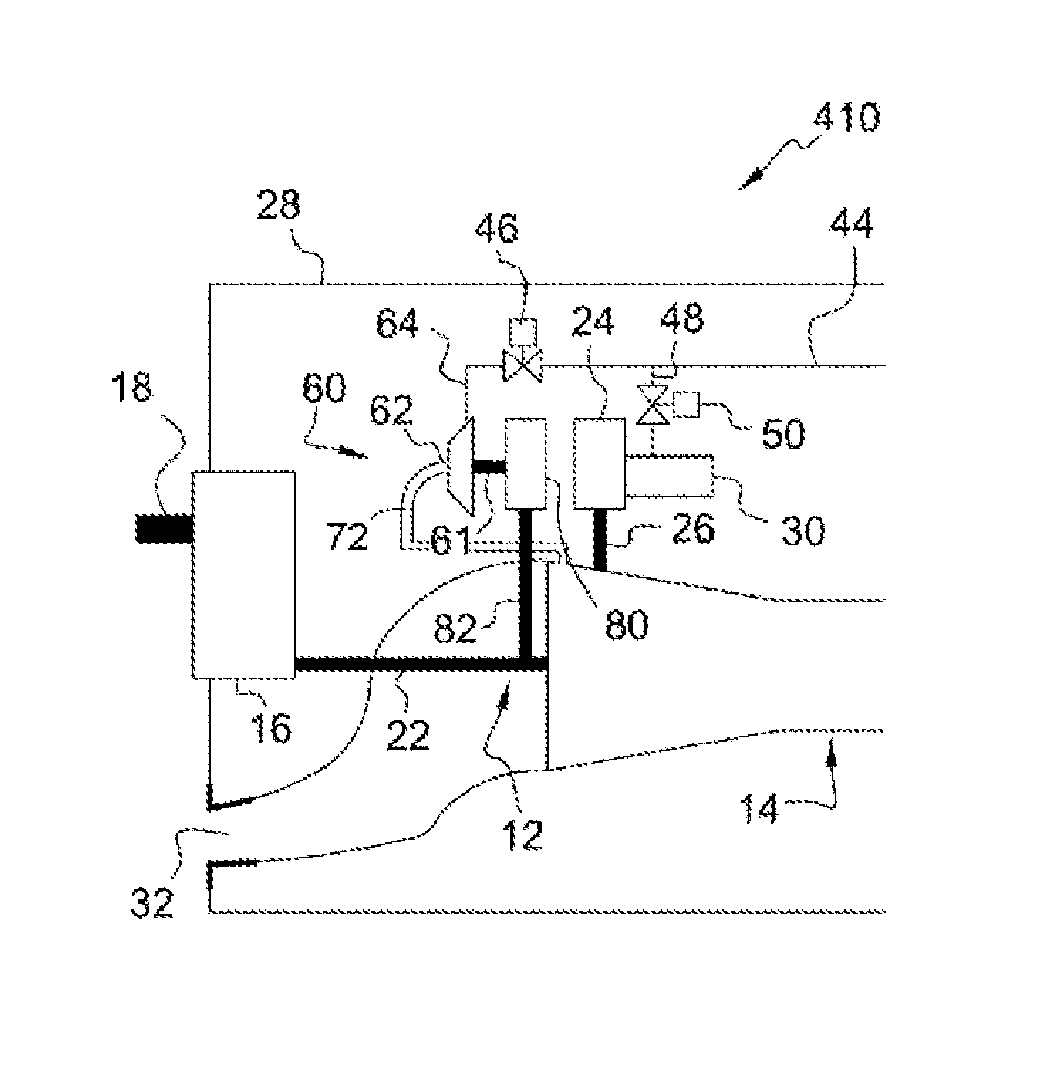 Supply of air to an air-conditioning circuit of an aircraft cabin from its turboprop engine