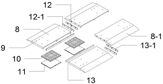 Energy-saving gate machine convenient to disassemble and assemble