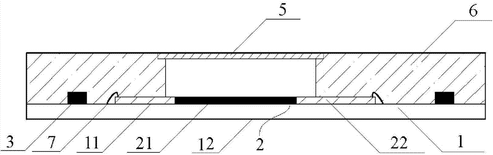 Camera module, and encapsulating structure and encapsulating method thereof