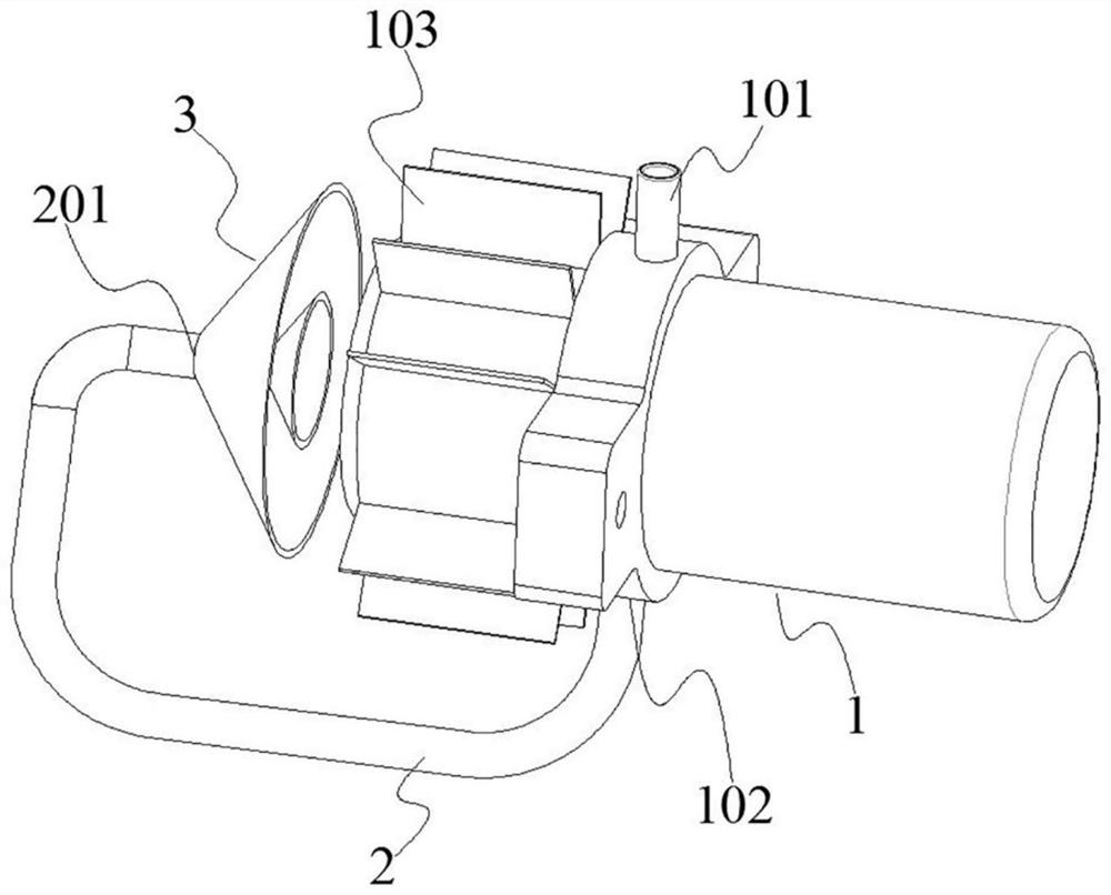 Electric vacuum pump and brake assisting system