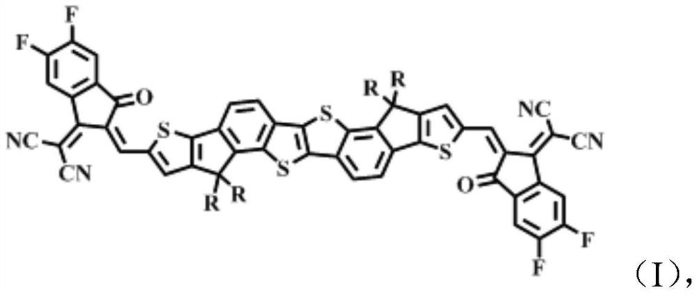 A kind of organic small molecule acceptor material and its preparation method and application