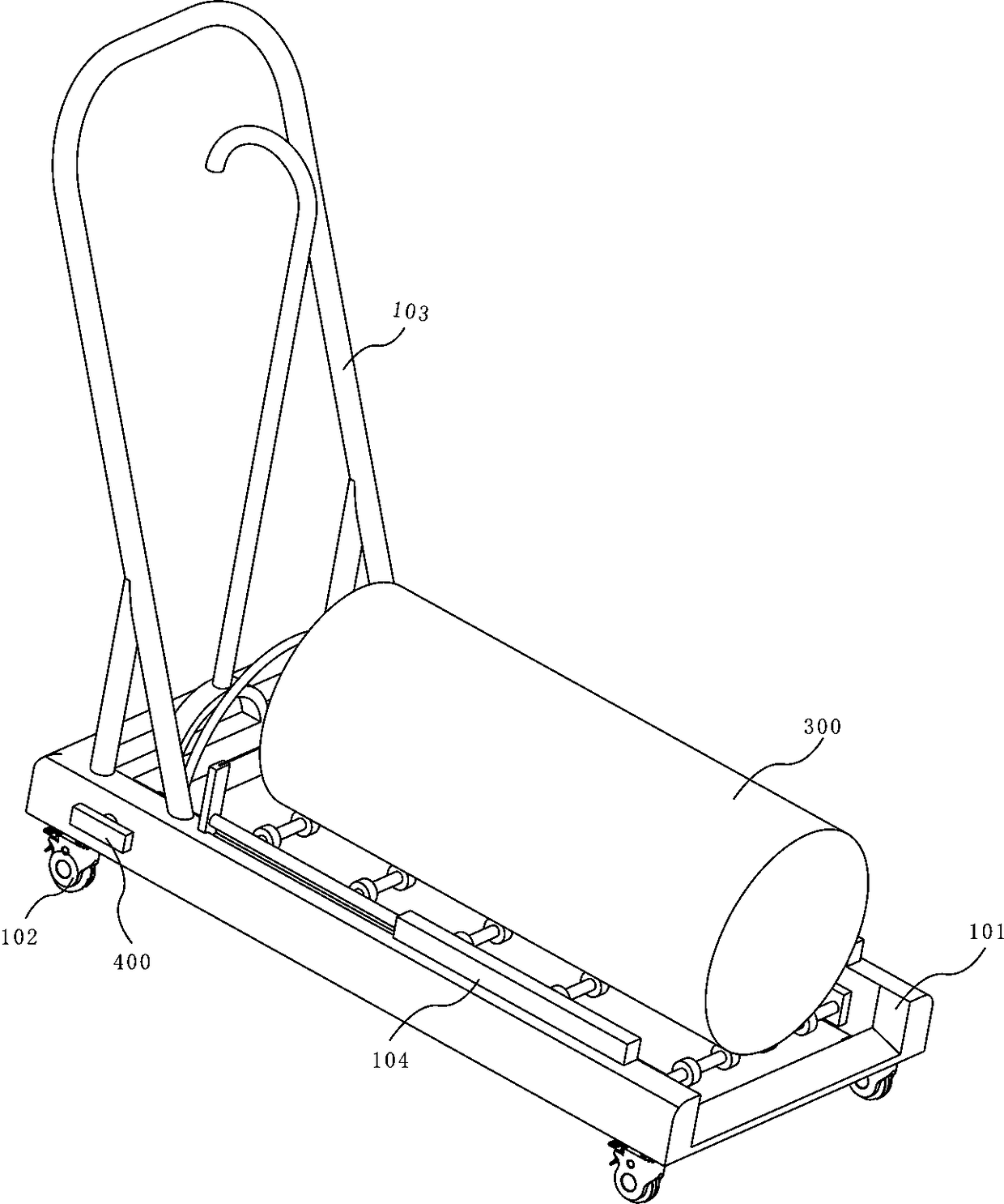 Adjustable reeled membrane carrier