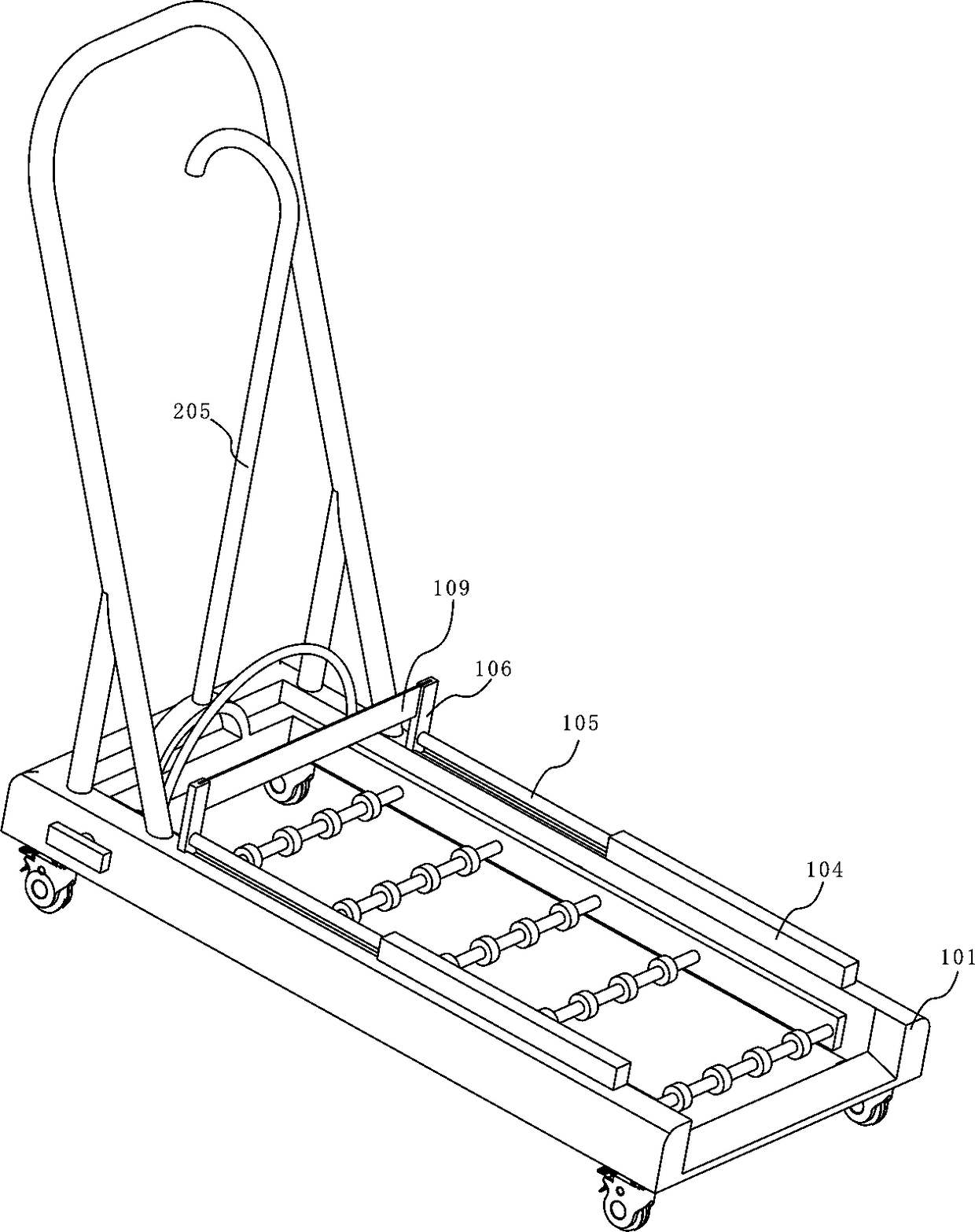 Adjustable reeled membrane carrier