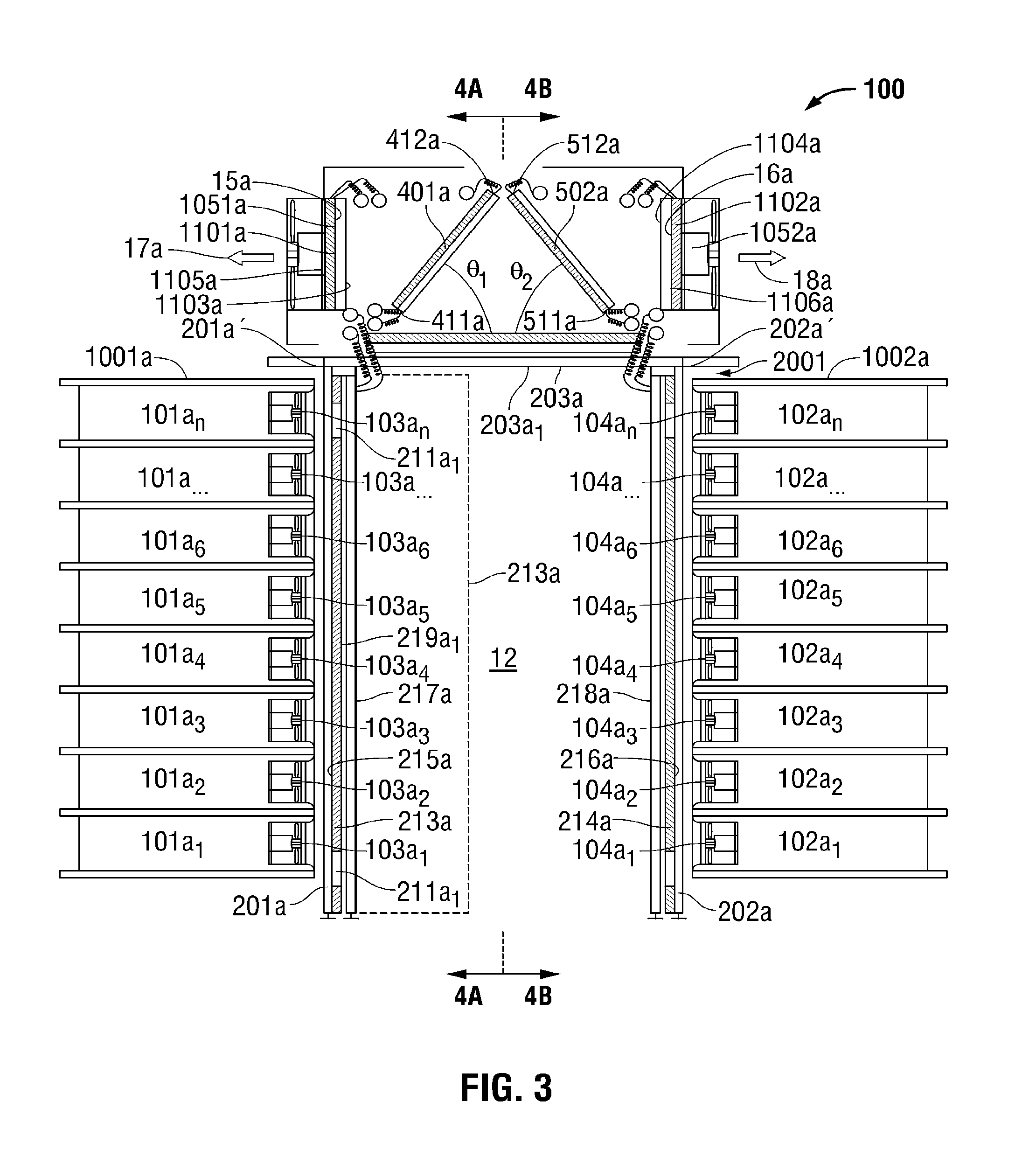 Modular it rack cooling assemblies and methods for assembling same