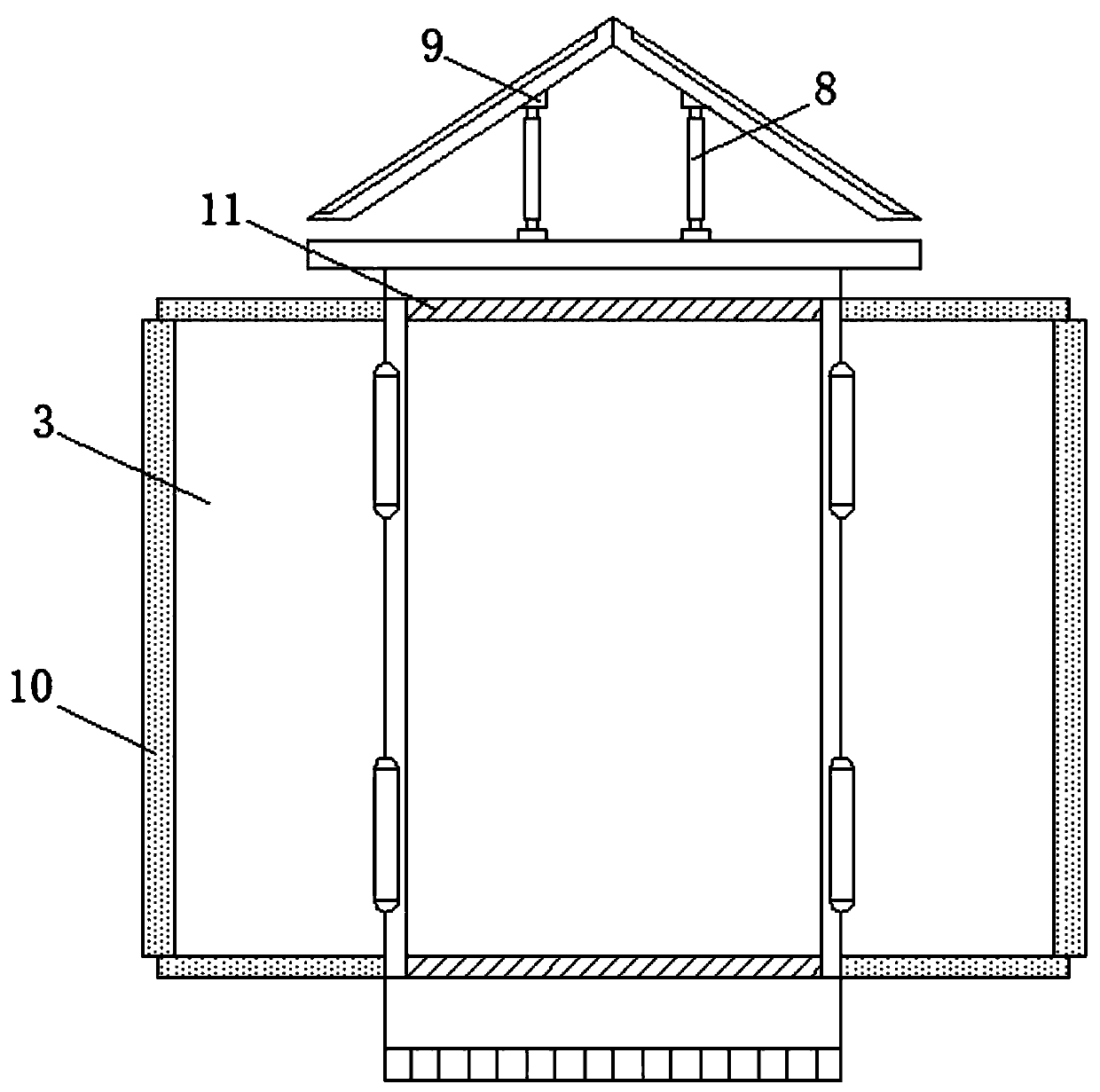 Outdoor high-voltage power distribution cabinet