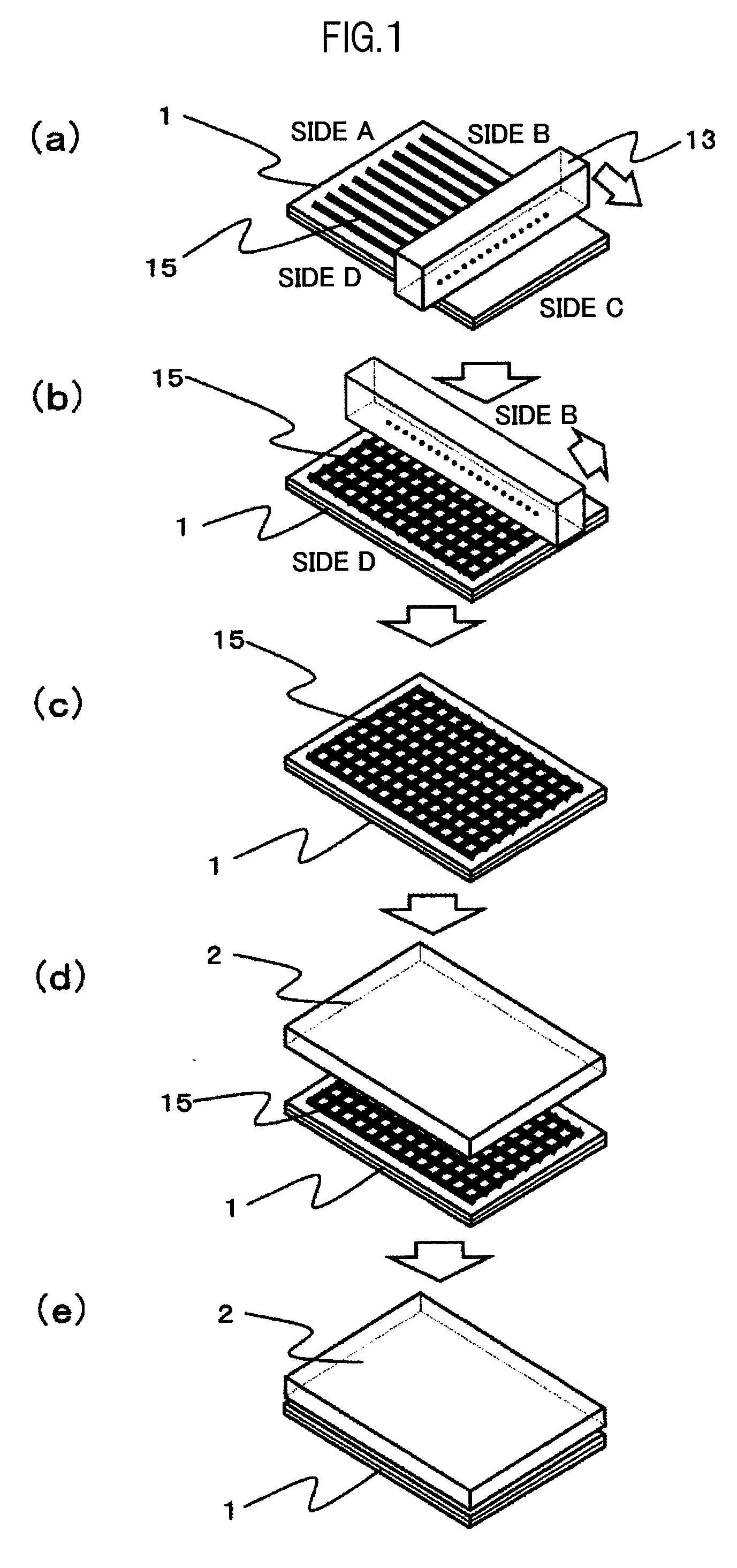 Method of manufacturing a display