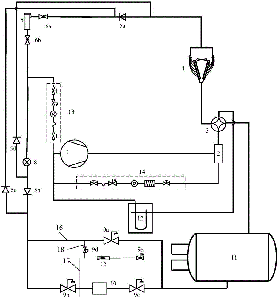 Air conditioner system and control method for protecting air conditioner compressor against liquid impacts