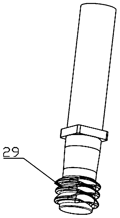 Connecting and separating device based on memory alloy wire driving