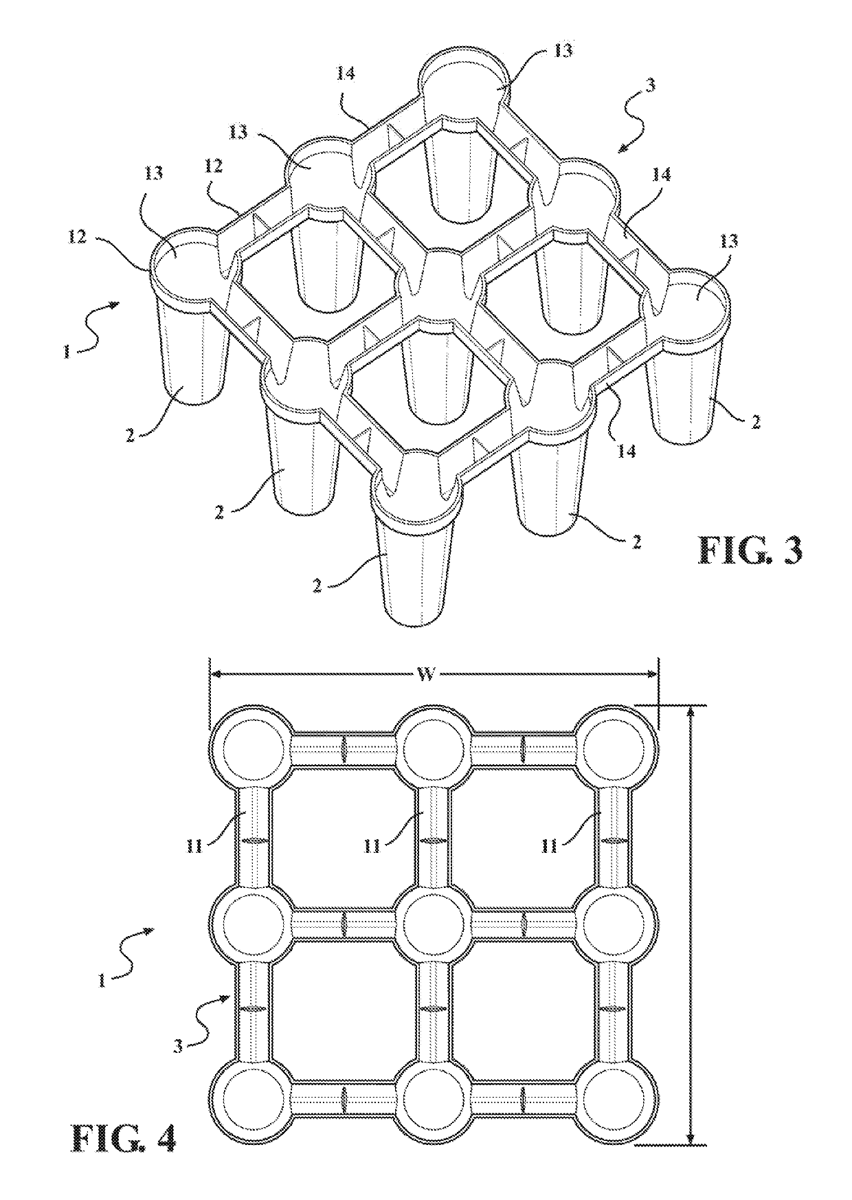 Structural cells, matrices and methods of assembly