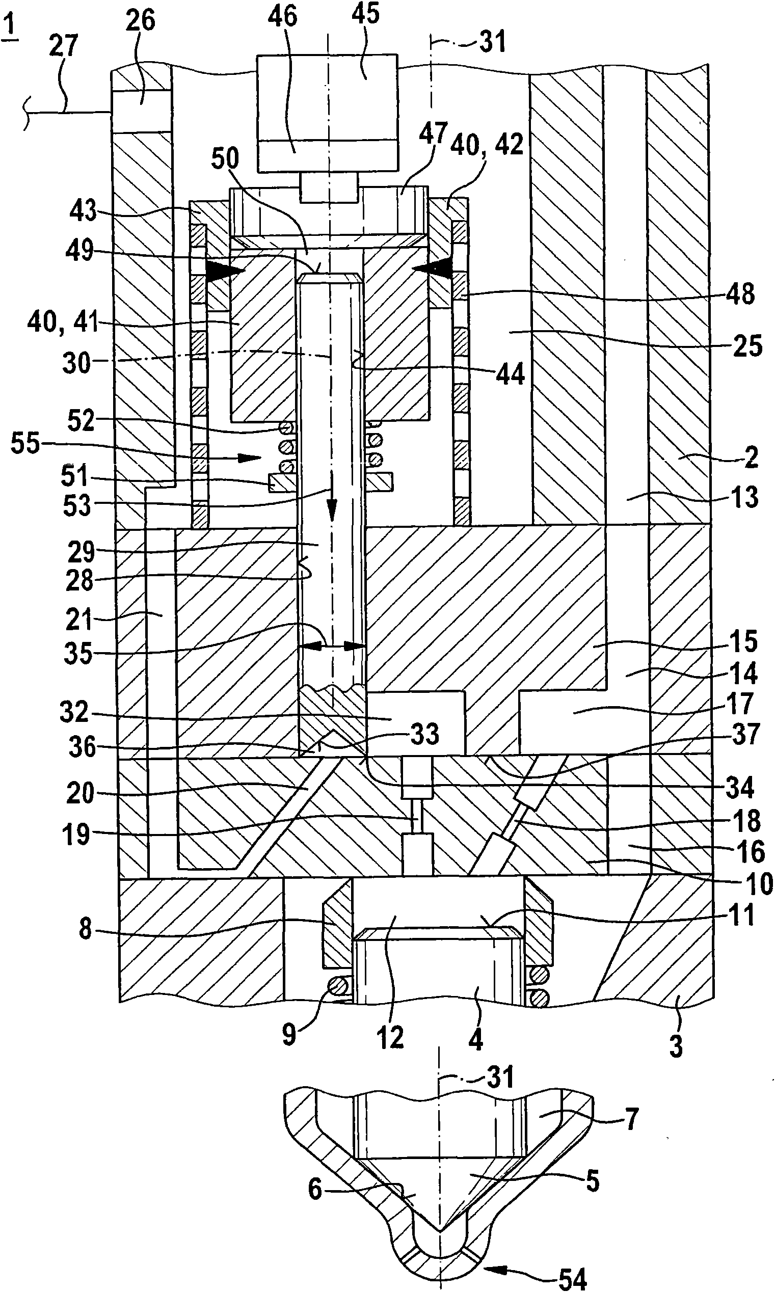 Fuel injector valve