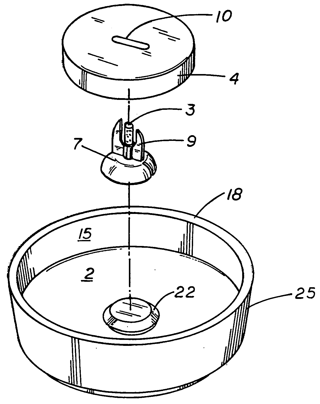 Container candle