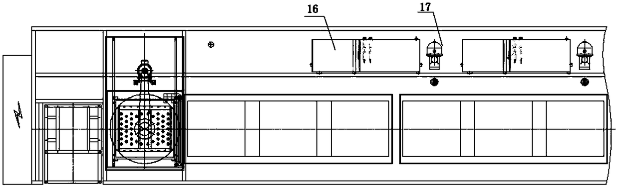 Aluminum shell cleaning machine automatic production line multi-groove continuous oil removal system