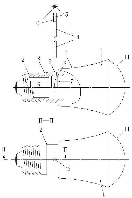 Lighting device for led light control lights