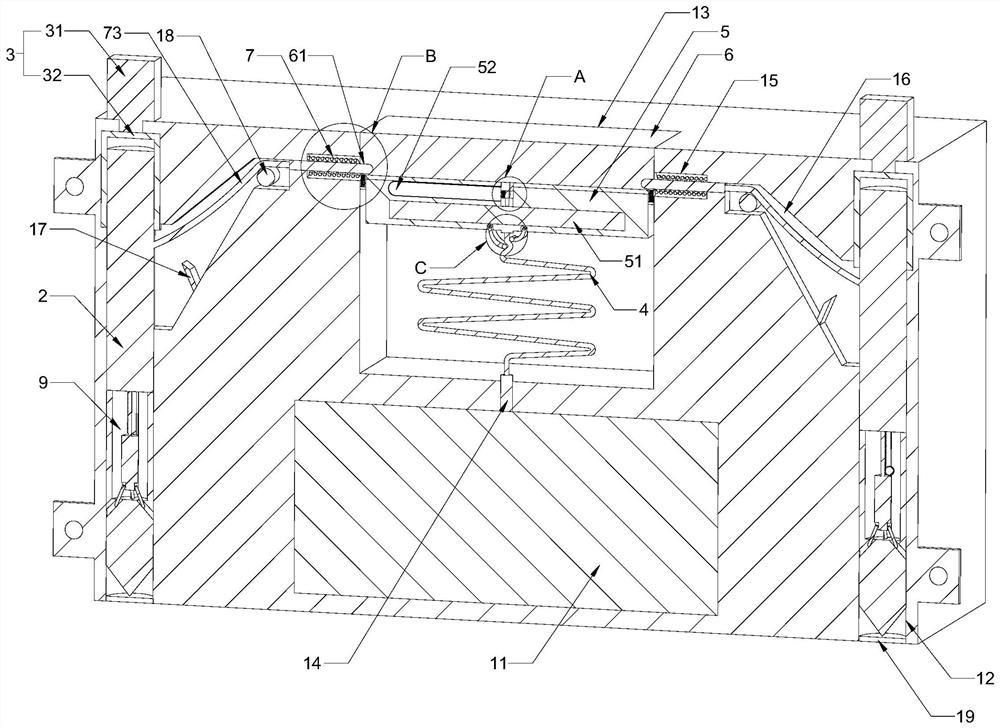 A device for safely destroying underwater explosives and its destruction method