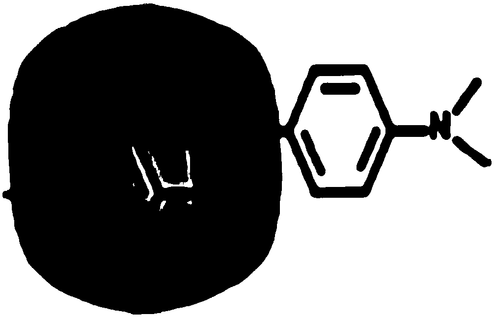 Fluorescent probe for detecting various metal ions in water, and preparation method and application thereof