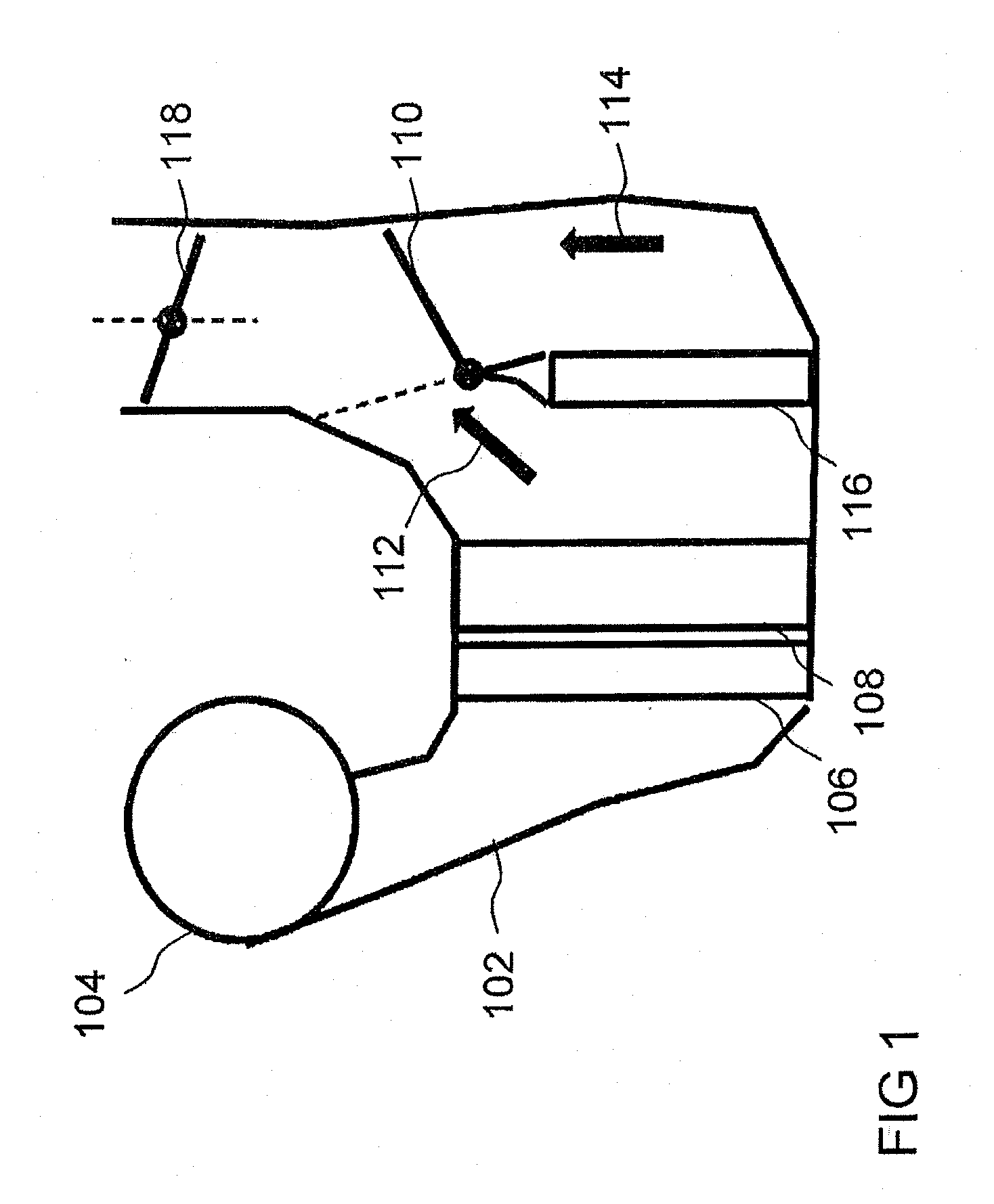 Temperature control device and method for generating a temperature-controlled air flow