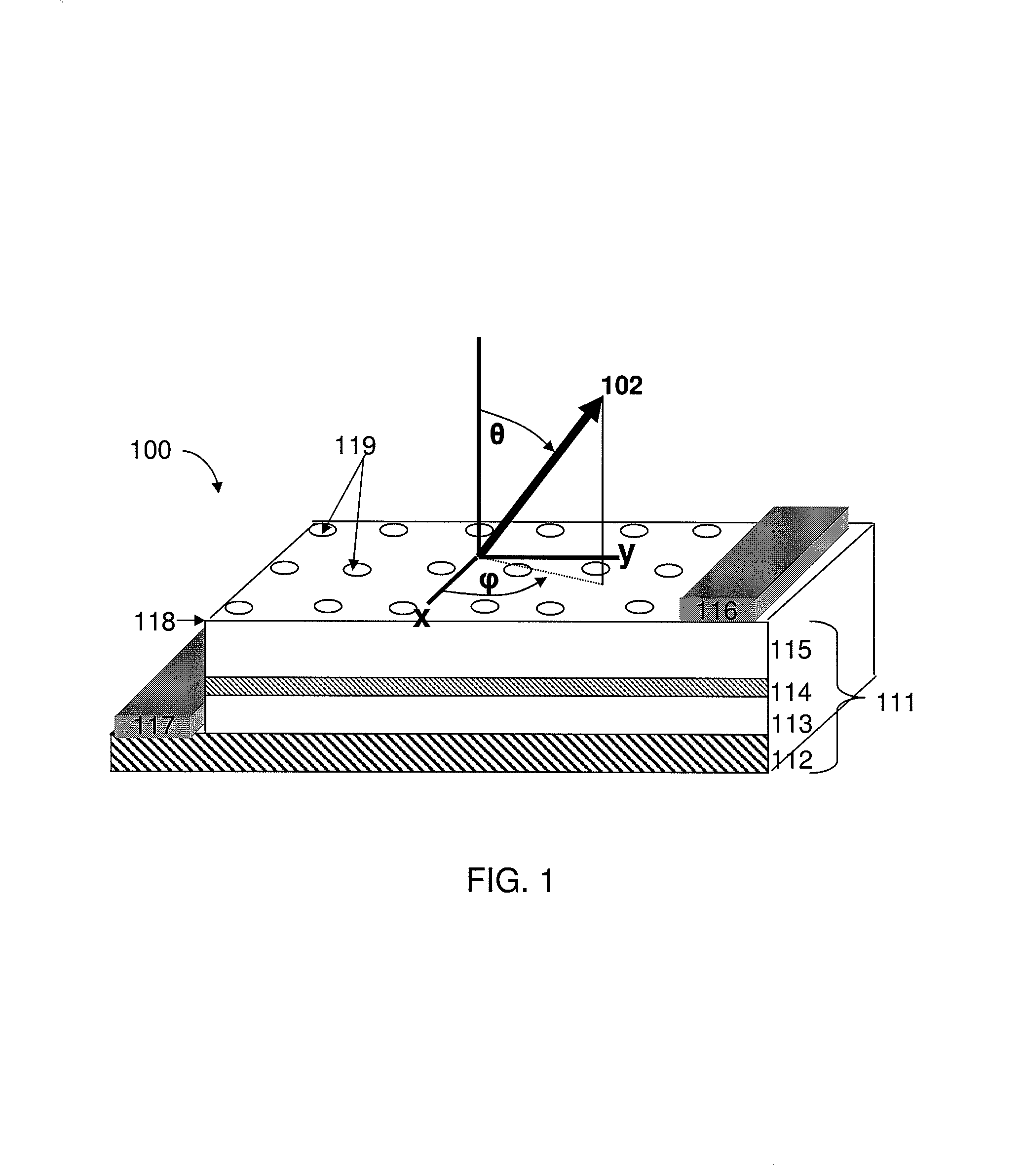 Patchwork patterned devices and related methods