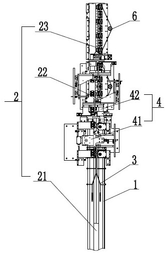 Mussel seedling wrapping device