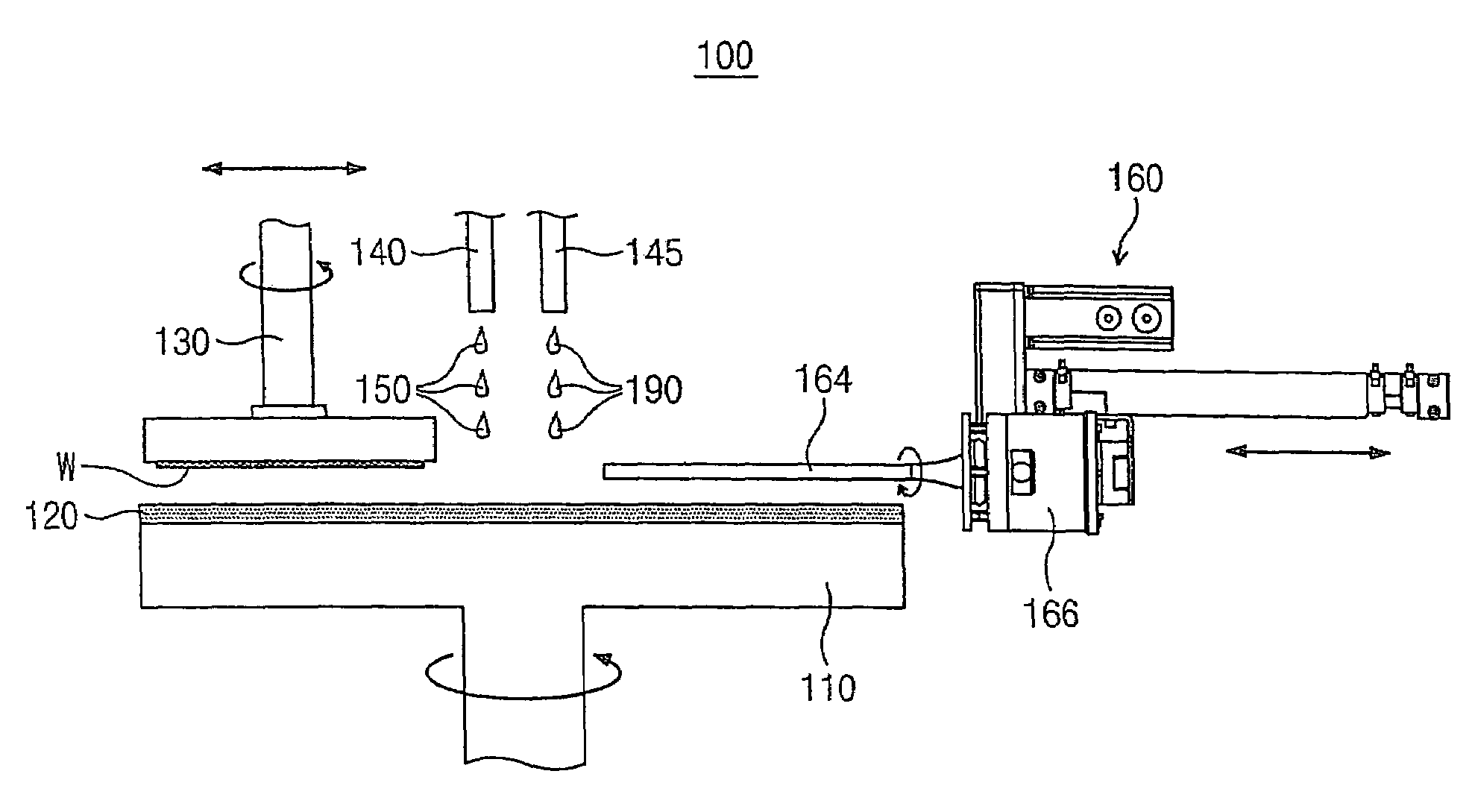 Chemical mechanical polishing devices, pad conditioner assembly and polishing pad conditioning method thereof