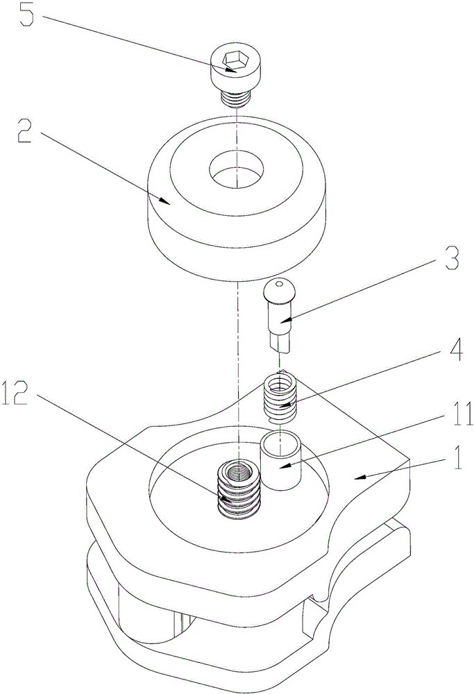 Rotary self-lock pull head