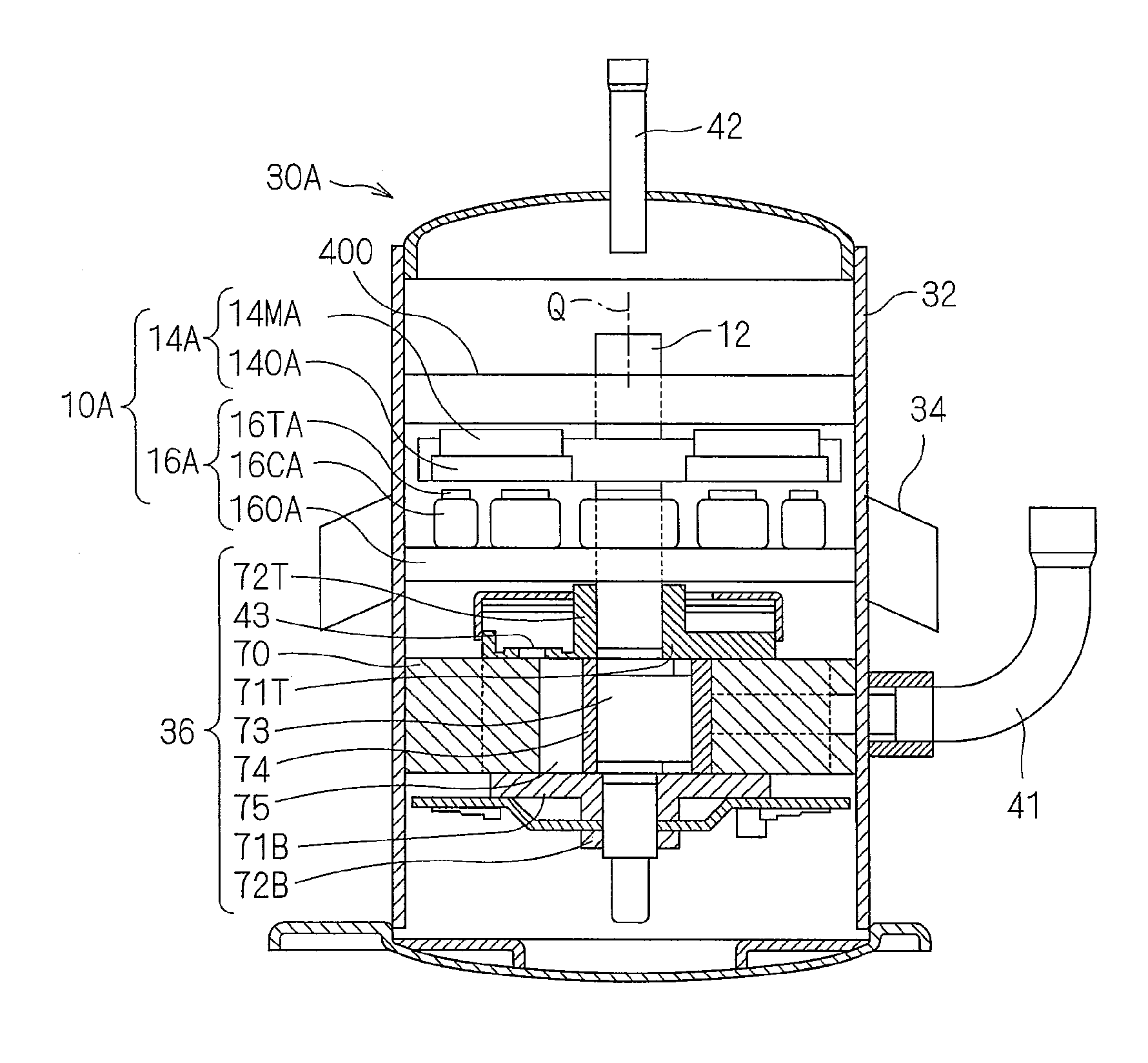 Air conditioner, air conditioner manufacturing method, and compressor