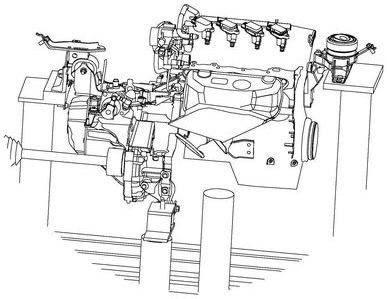 Device for testing static torsional strength and vibration strength of transmission assembly