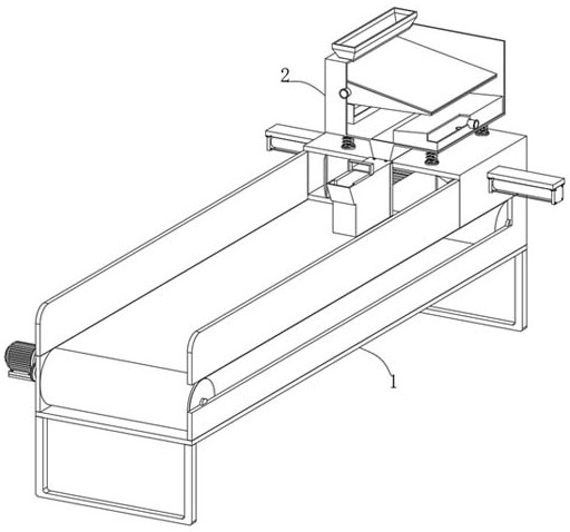 A fiberboard paving forming device