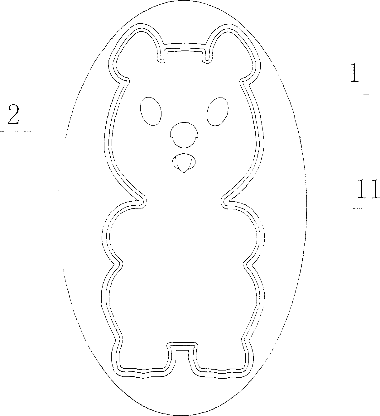 Method for culturing blister pearl and moulded bead core