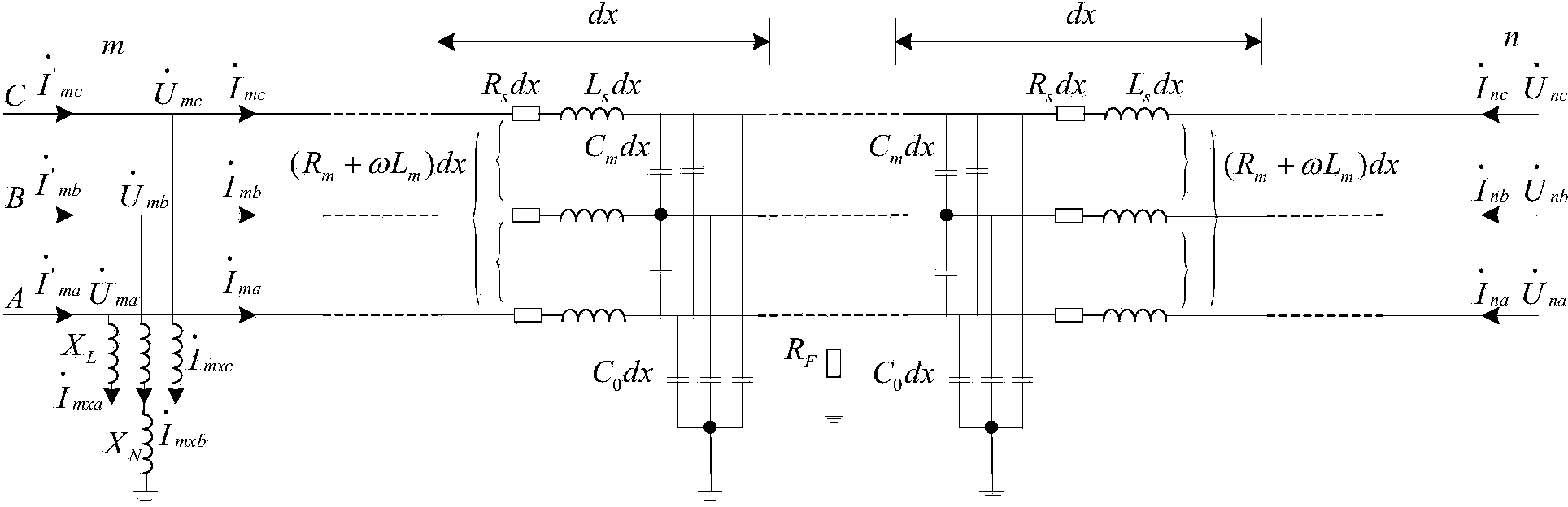 Method for recognizing single-phase permanent fault of single-ended electric transmission line with paralleling reactor