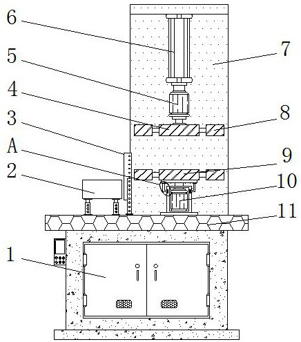 Sports barbell rubber part machining equipment