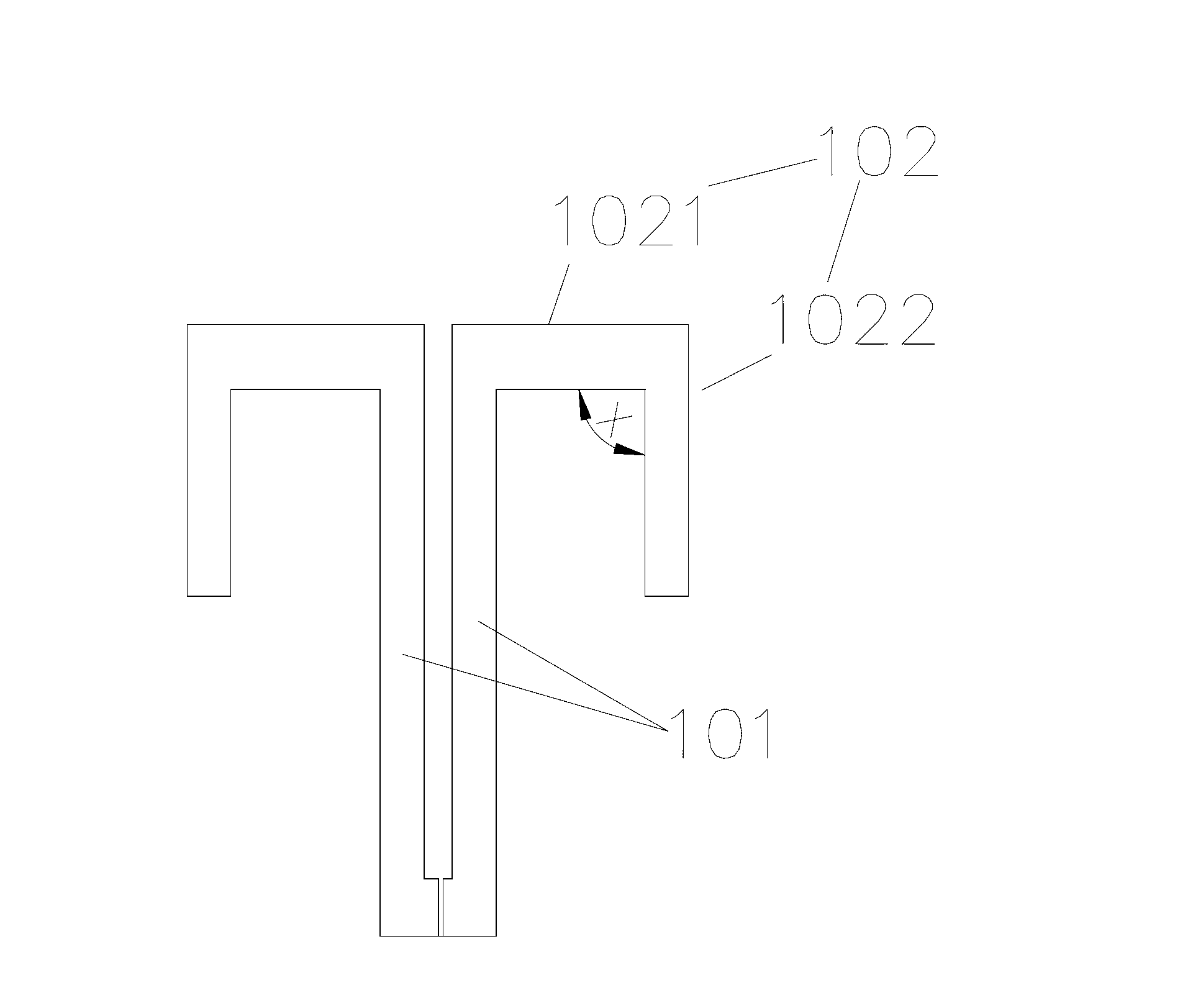 Radiation unit and corresponding antenna array