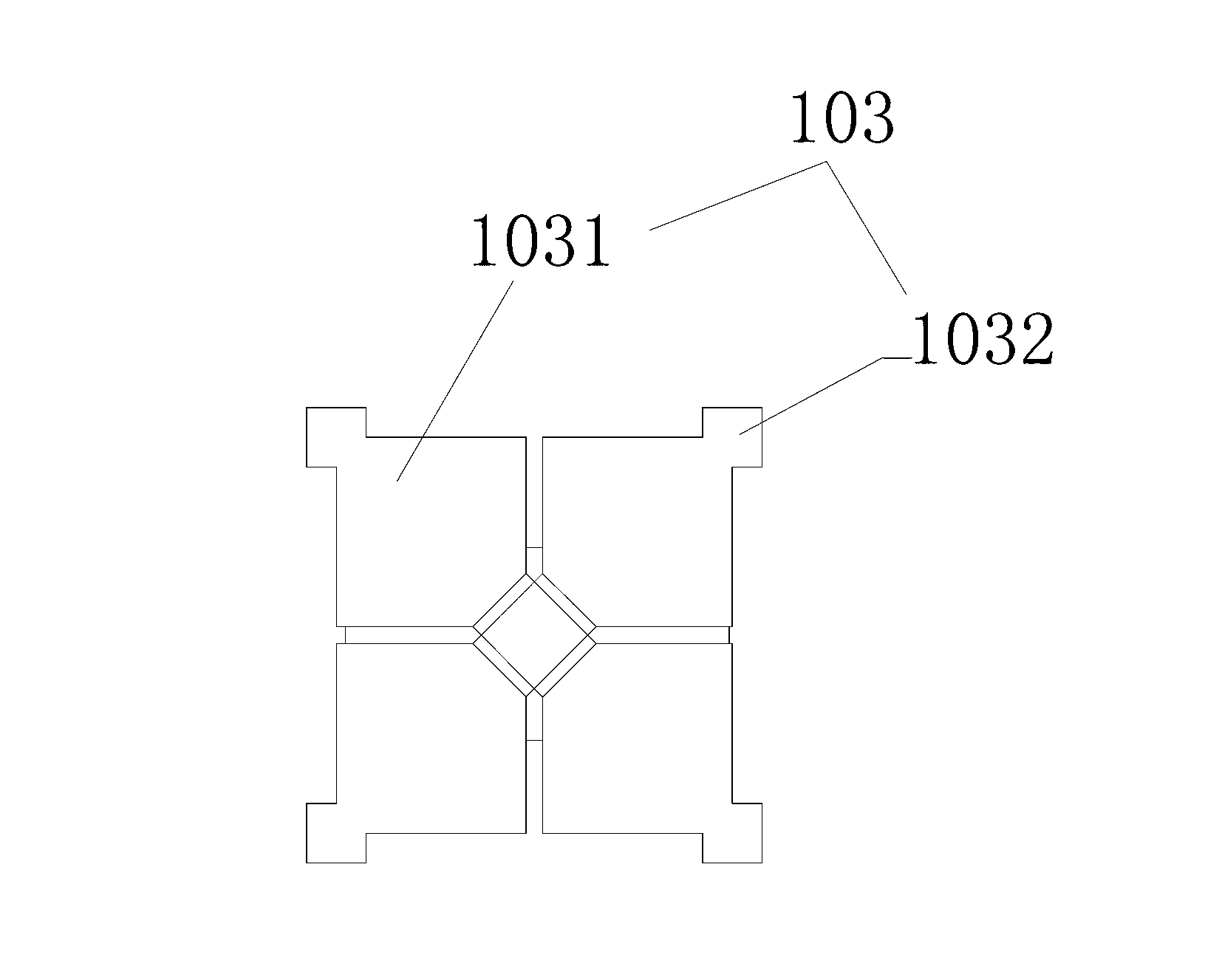 Radiation unit and corresponding antenna array