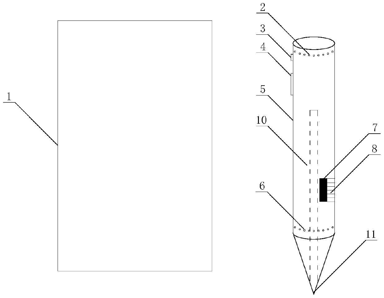 Split type mobile phone and splitting method thereof