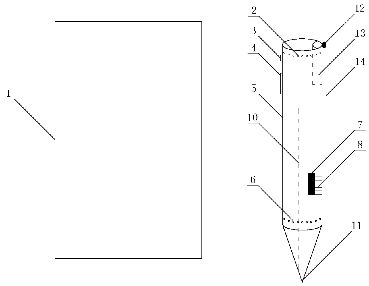 Split type mobile phone and splitting method thereof