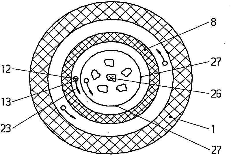 Method for controlling temperature of hot isobaric press and hot isobaric press