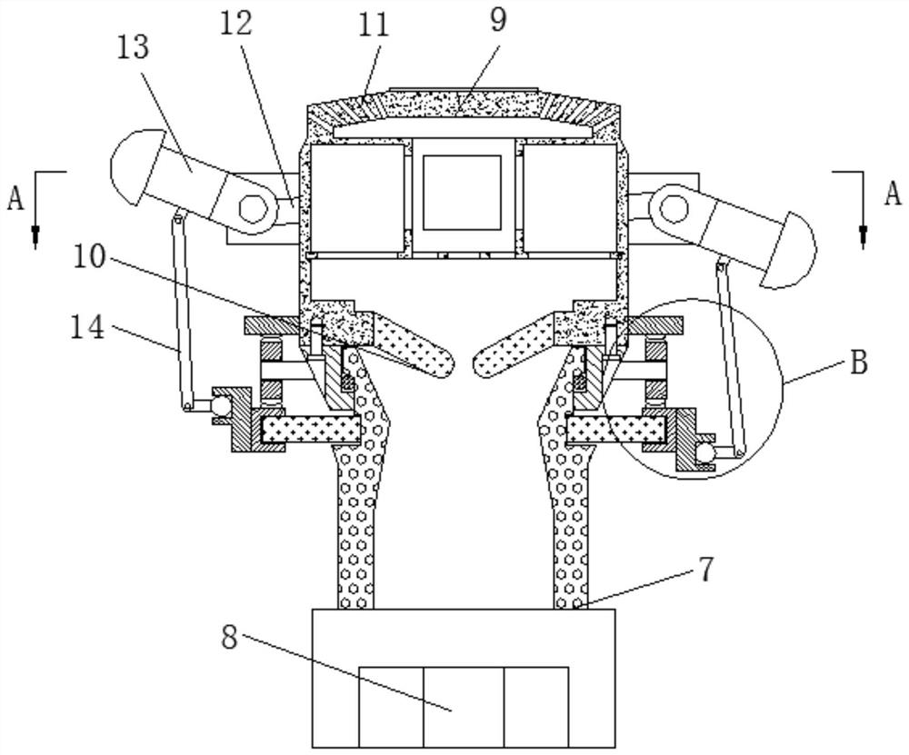 A self-oscillating lawn sprinkler irrigation device based on the principle of swash plate transmission