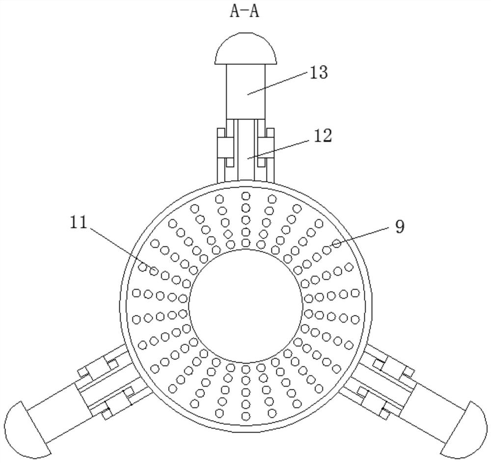 A self-oscillating lawn sprinkler irrigation device based on the principle of swash plate transmission