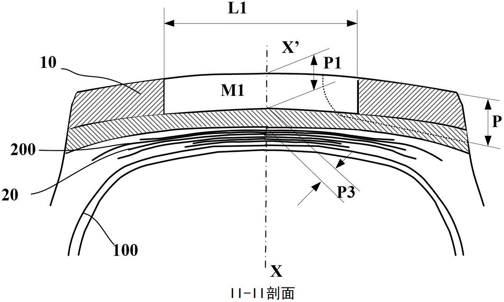 Tire for a vehicle carrying heavy loads