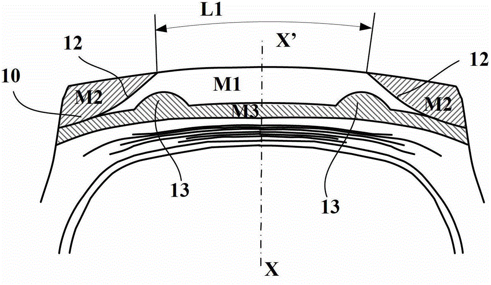 Tire for a vehicle carrying heavy loads